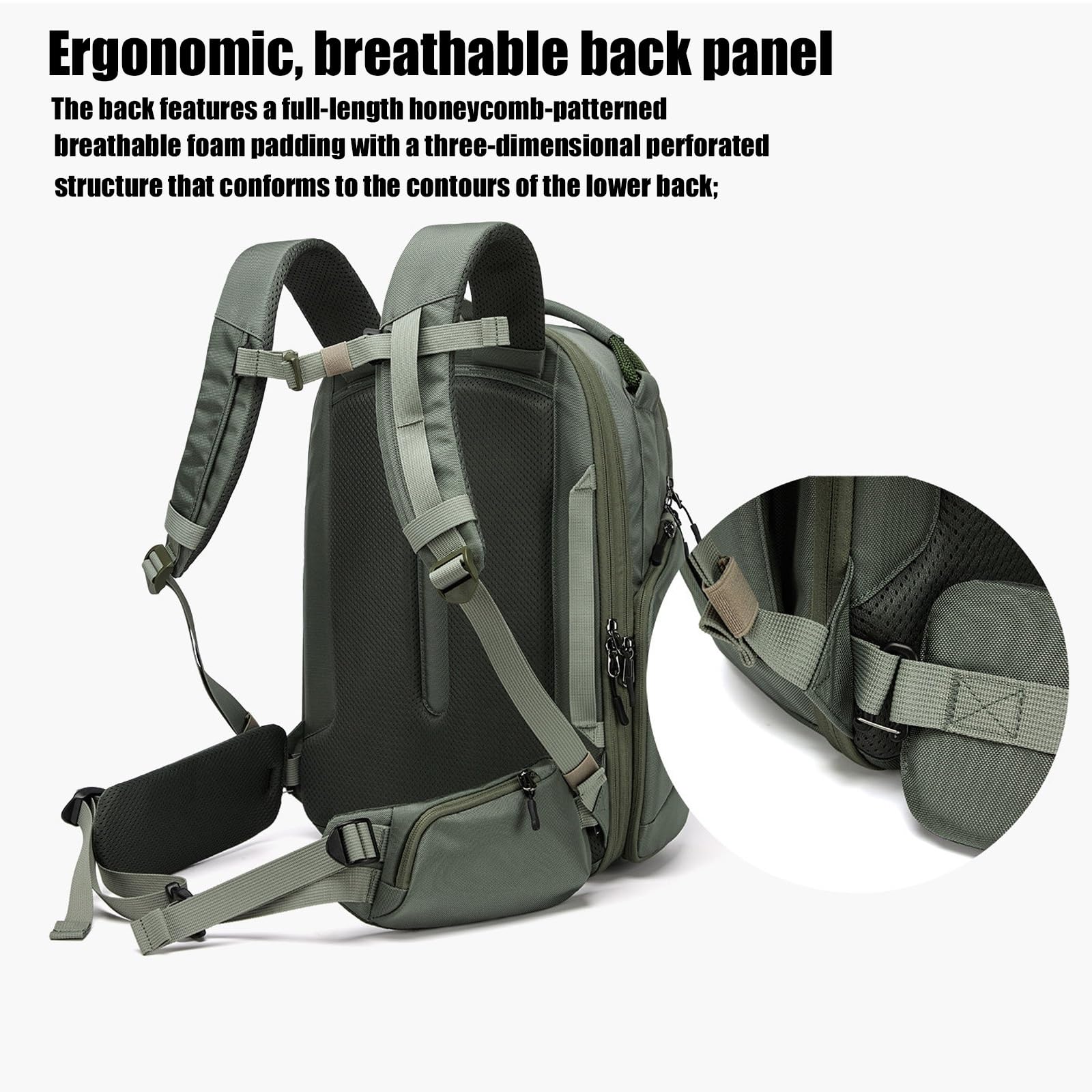 Ceinture de Course Ergonomique, Ceinture Molle Réglable