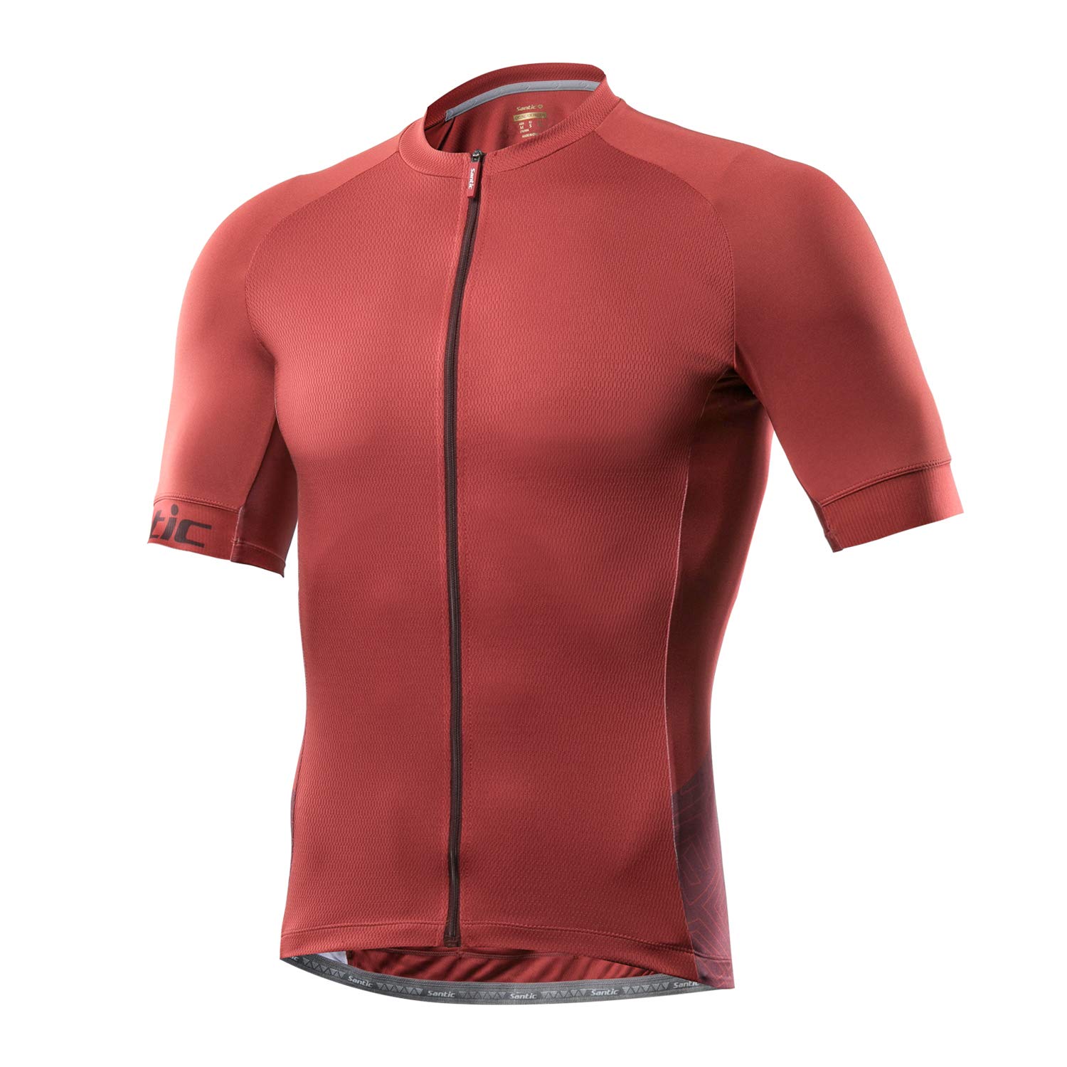 Santic Maillot Ciclista Hombre Top Ciclismo Bicicleta Bici Transpirable Secado Rápido Reflectante Jersey Ciclista Yorkson — view 10