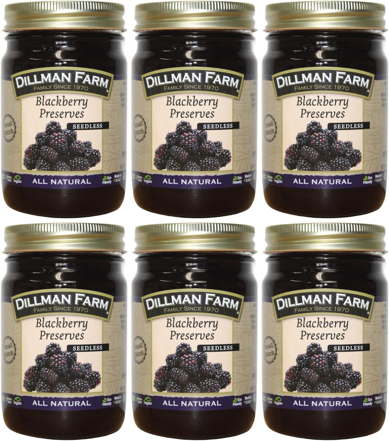 Dillman Farm All Natural Pineapple Preserves - Gluten-Free