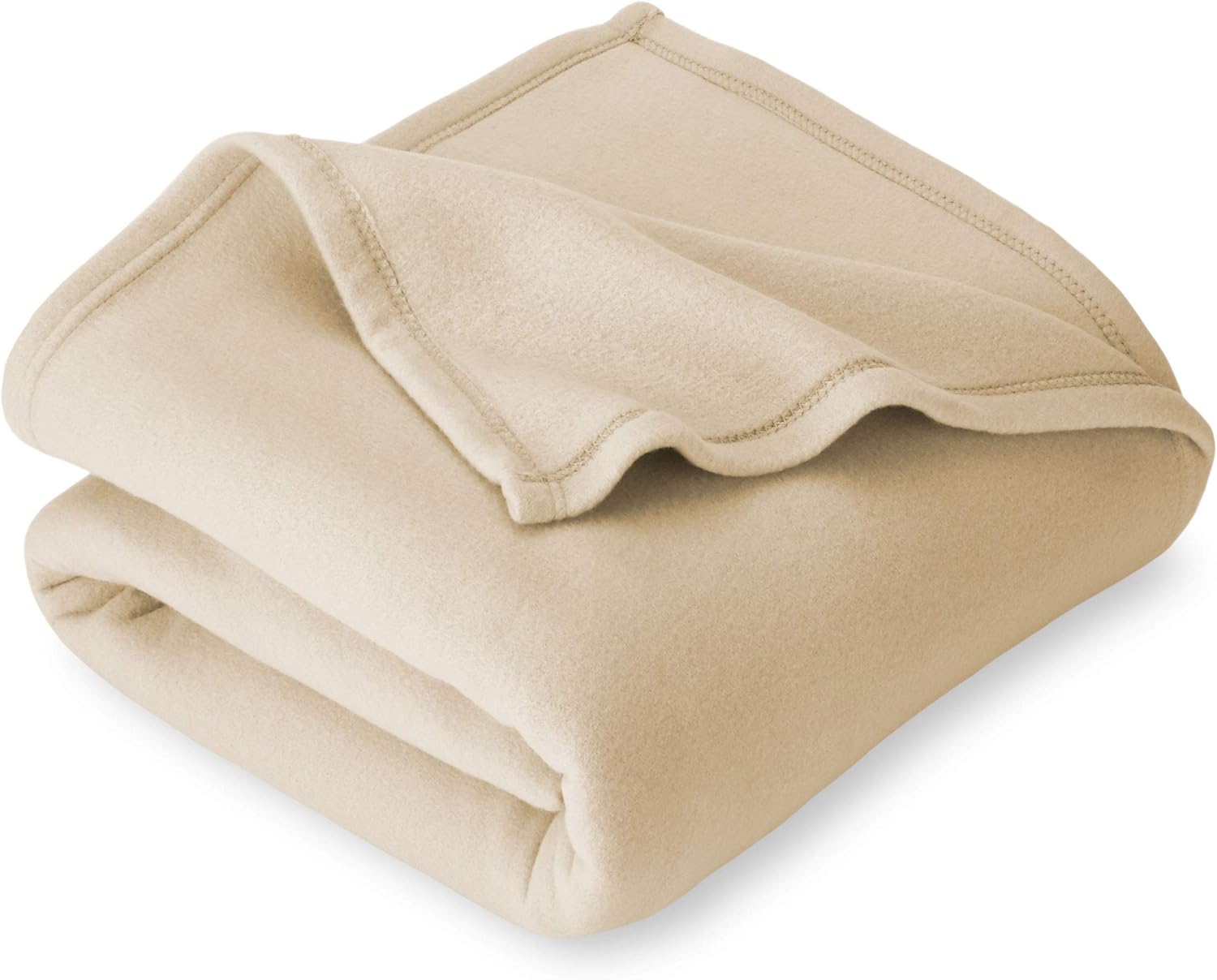 Bare Home Polar Fleece Blanket Full/Queen Blanket Oyster Warm