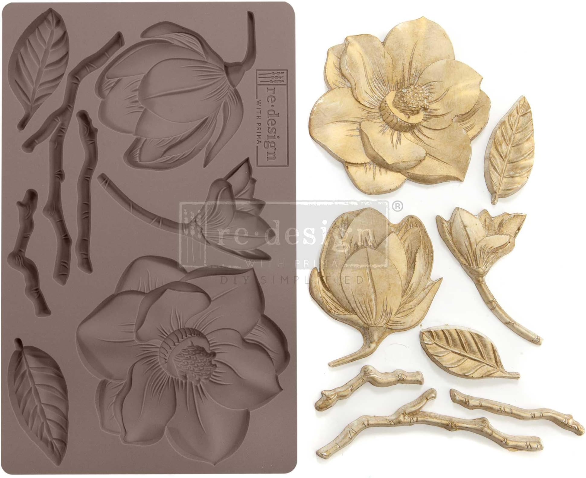 Prima Marketing INC Redesign Mould 5X8 WNTR Bloom, 643119