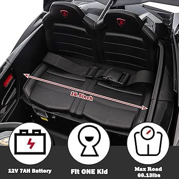 Amazon.co.jp: NEWQIDA 12v 乗用おもちゃ 子供用 ランボルギーニ
