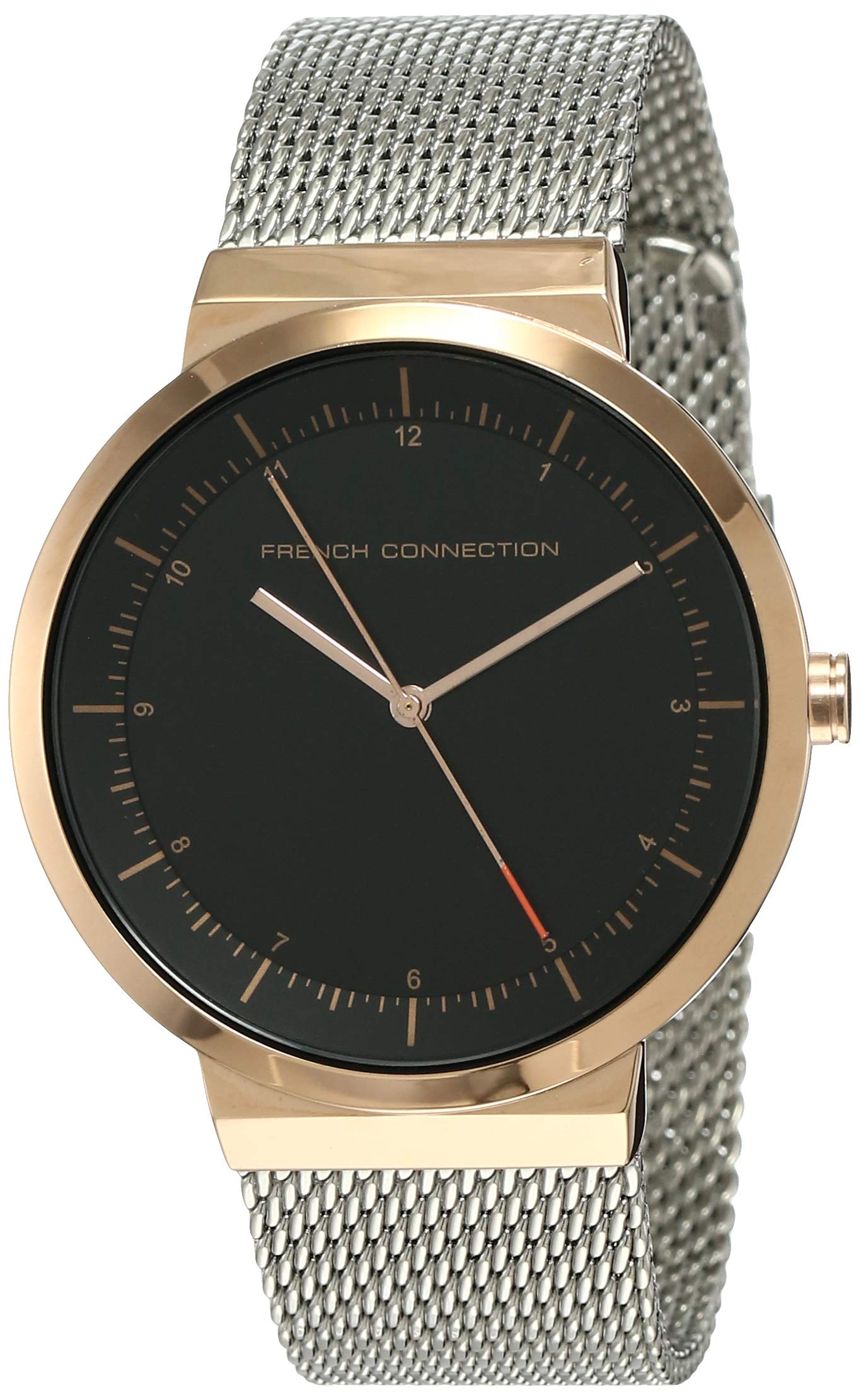 French Connection Stainless Steel Dress Analog Black Dial Mens Watch-Fc156Bsm (B08JM47XT6) Amazon Price History, Amazon Price Tracker