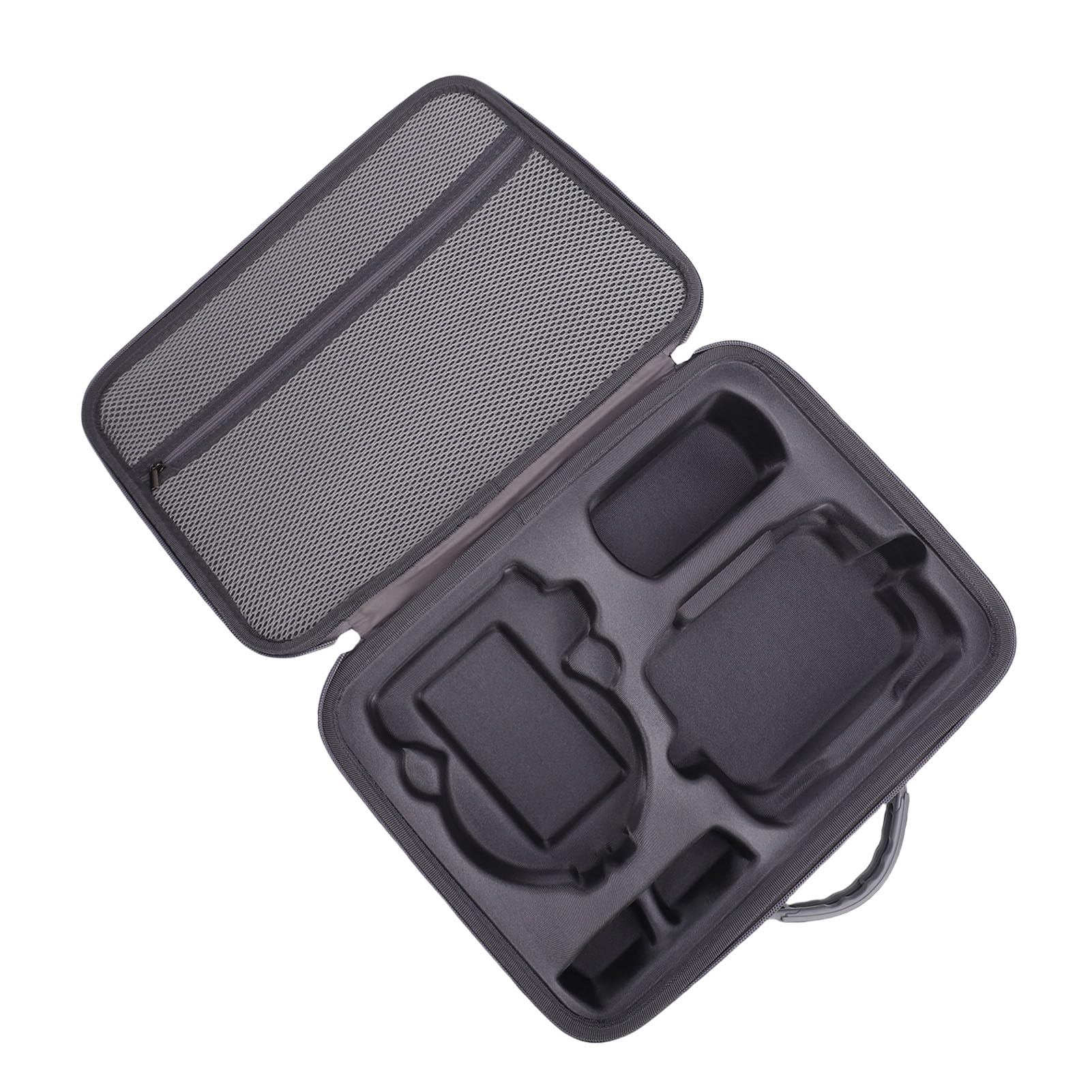 Naroote Drohnen-Tragetasche, Tragbare Umhängetasche für Flip-Drohne mit Aufbewahrung für 3 Batterien, Kompatibel mit RC2 RC N3, Stoßfeste Schützende Reisetasche