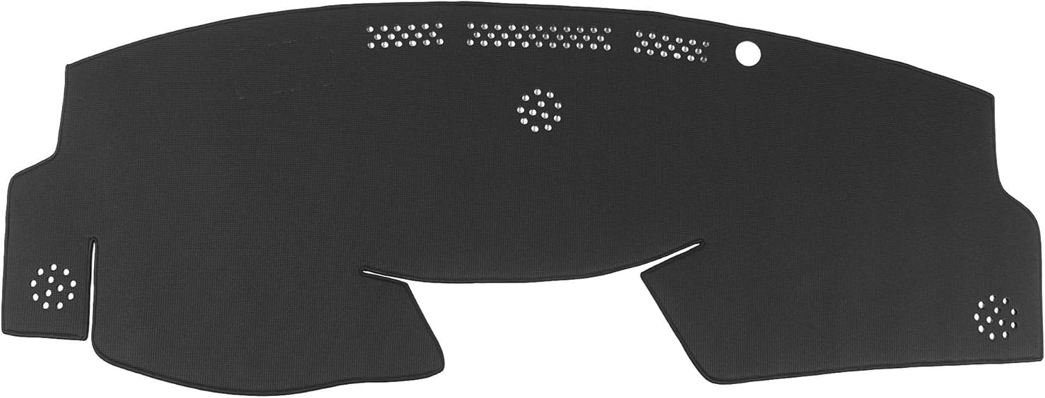 WellVisors Black Dash Mat Dashboard Cover Compatible with Lexus 2010-2015 RX350