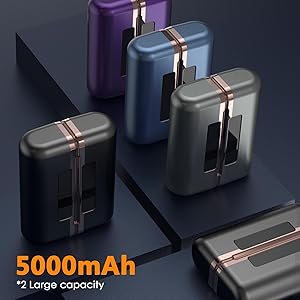 BEYYON Hand Warmers Rechargeable - Magnetic Electric Hand Warmer 2 Pack, 4 Levels Heat Up to 131 with LED Display, Portable Reusable Pocket Heater for Raynauds, Golf, Camping, Men, Women