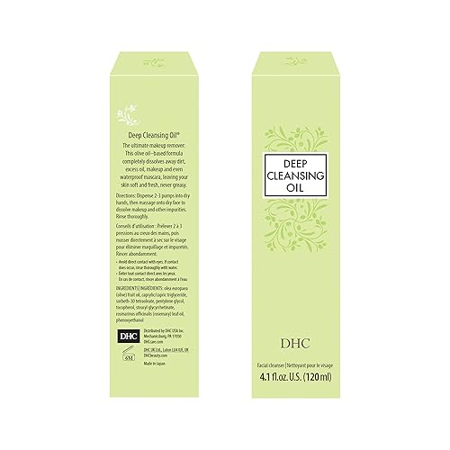 Miniatura 6 de DHC Aceite de limpieza profunda de 4.1 onzas líquidas y polvo de lavado facial de 1.7 oz. Peso neto.