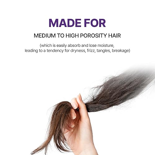 Miniatura 3 de KUNDAL Honey&Macadamia Champú hidrointensivo para el cabello natural de primera calidad Blackberry Bay Sin sulfato, aceite de macadamia para el