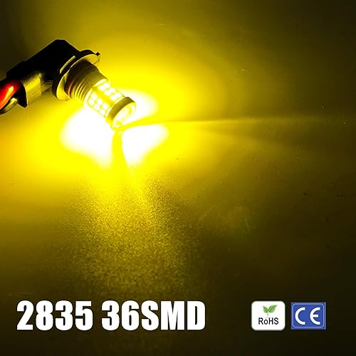 Vista 142 de Bombillas LED antiniebla superbrillantes de 3000 lm H8 H11, bombillas DRL de alta potencia 3030 chips con lente de proyector de repuesto