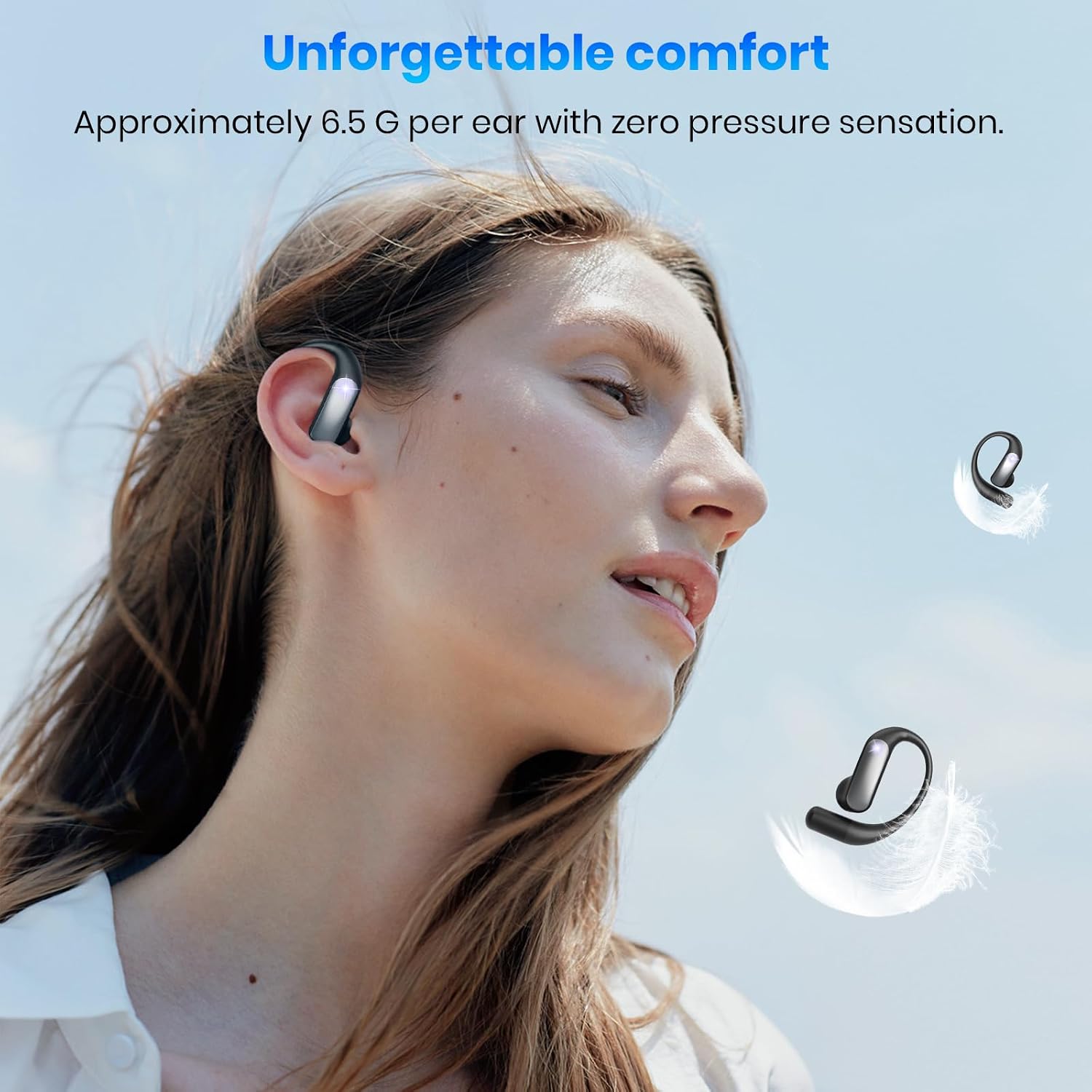 AI Translation Earbuds Real Time 144 Languages, 3 in 1 OWS for iOS Android