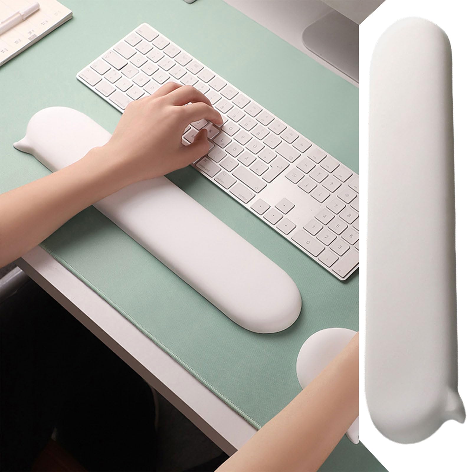 Comodo poggiapolsi ergonomico per tastiera per la digitazione del computer Poggiapolsi per tastiera ergonomica