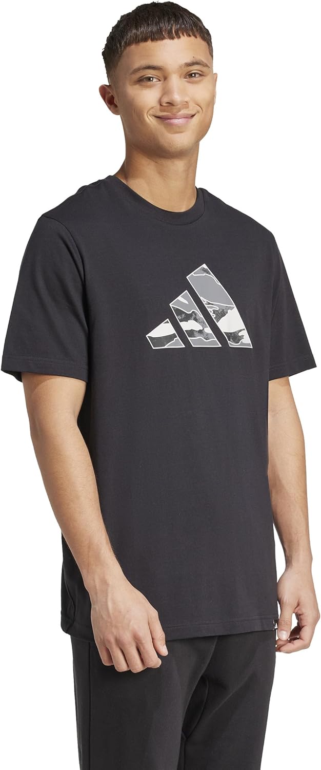 Adidas Mens Camouflage Graphic T-Shirt - Image 3