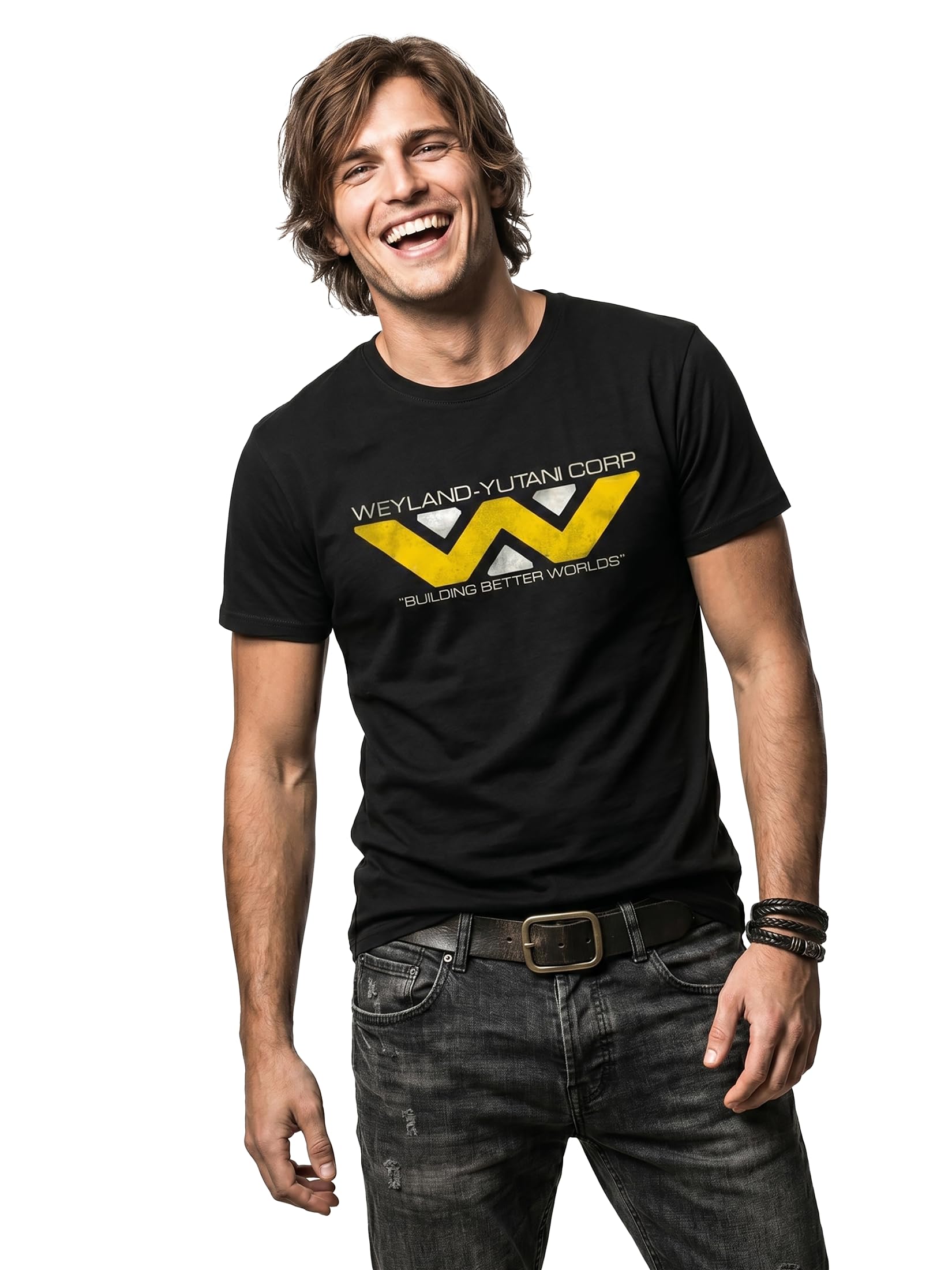 MAKAYA Alien Camiseta para Hombre - Weyland Yutani T-Shirt