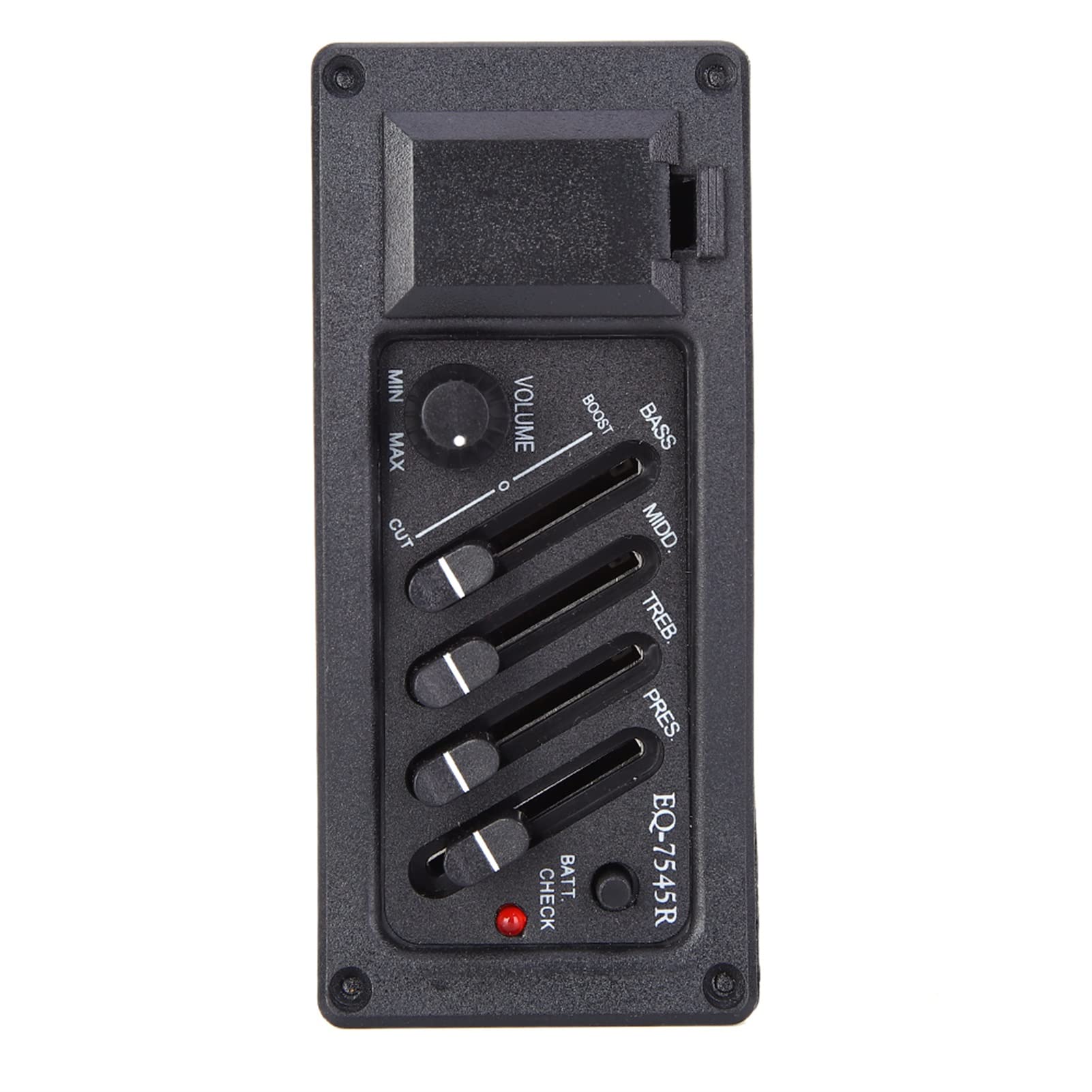 3 Band EQ Preamp Piezo Pickup for Acoustic Guitar Bass Mid Treble Control Acoustic Electric Preamp System - Image 4