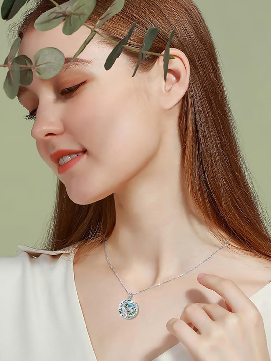 Dorunmo Locket Necklace 925 Sterling Silver Pictures Photo Keep Someone Near to You Custom Lockets Mother's Day Jewelry Personalized Photo Locket Gift - Image 2