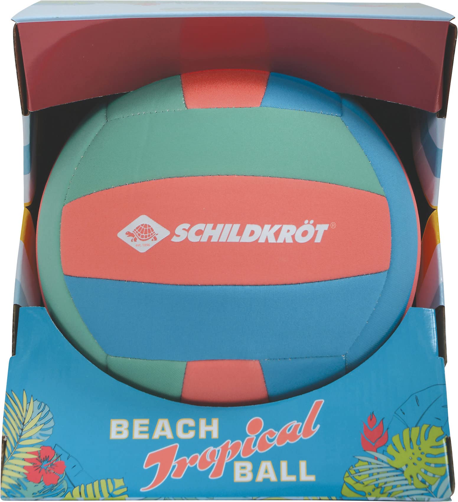 Schildkröt Mini Ballon Beach Volley Néoprène Taille 2 - 15cm - Surface Adhérente - Étanche - Pour Enfants
