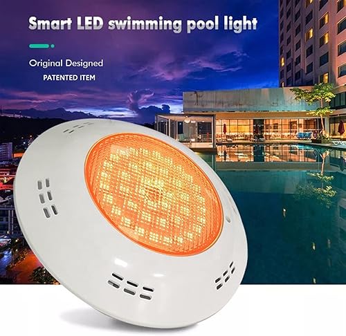 Miniatura 4 de BLEMO Lámparas subacuáticas de material de PC UV Luces De La Piscina PAR56 Cambio de Color 12V Impermeable IP68 Montado en la Pared RGB Luces de