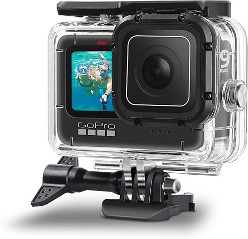 Miniatura 2 de GoPro HERO13 Filtro rojo: incluye carcasa submarina de 196.9 ft y 3 filtros, vidrio de hierro con corte láser (claridad superior), compatible con