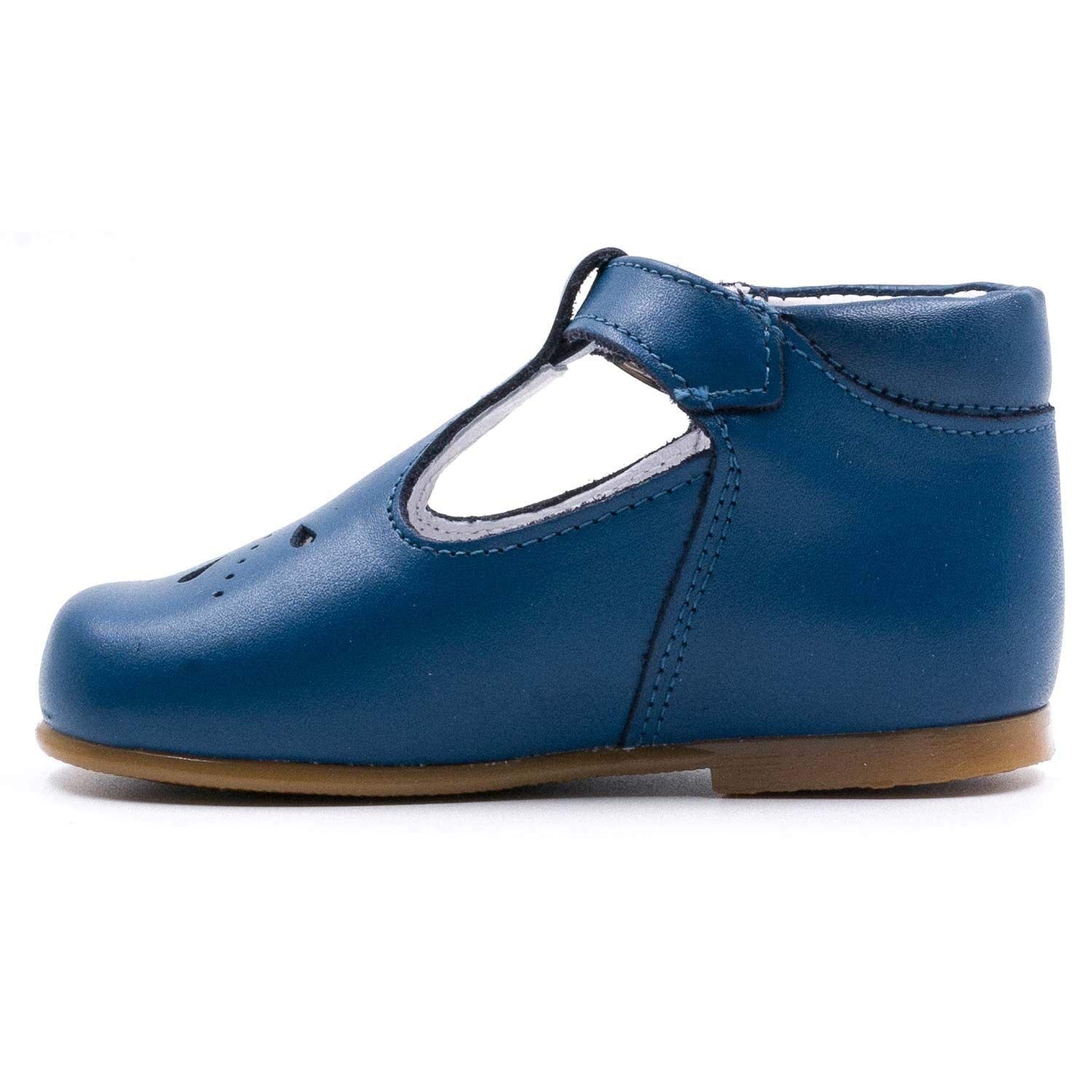 Boni & Sidonie - Zapatos para bebé, Azul (azul), 22 EU