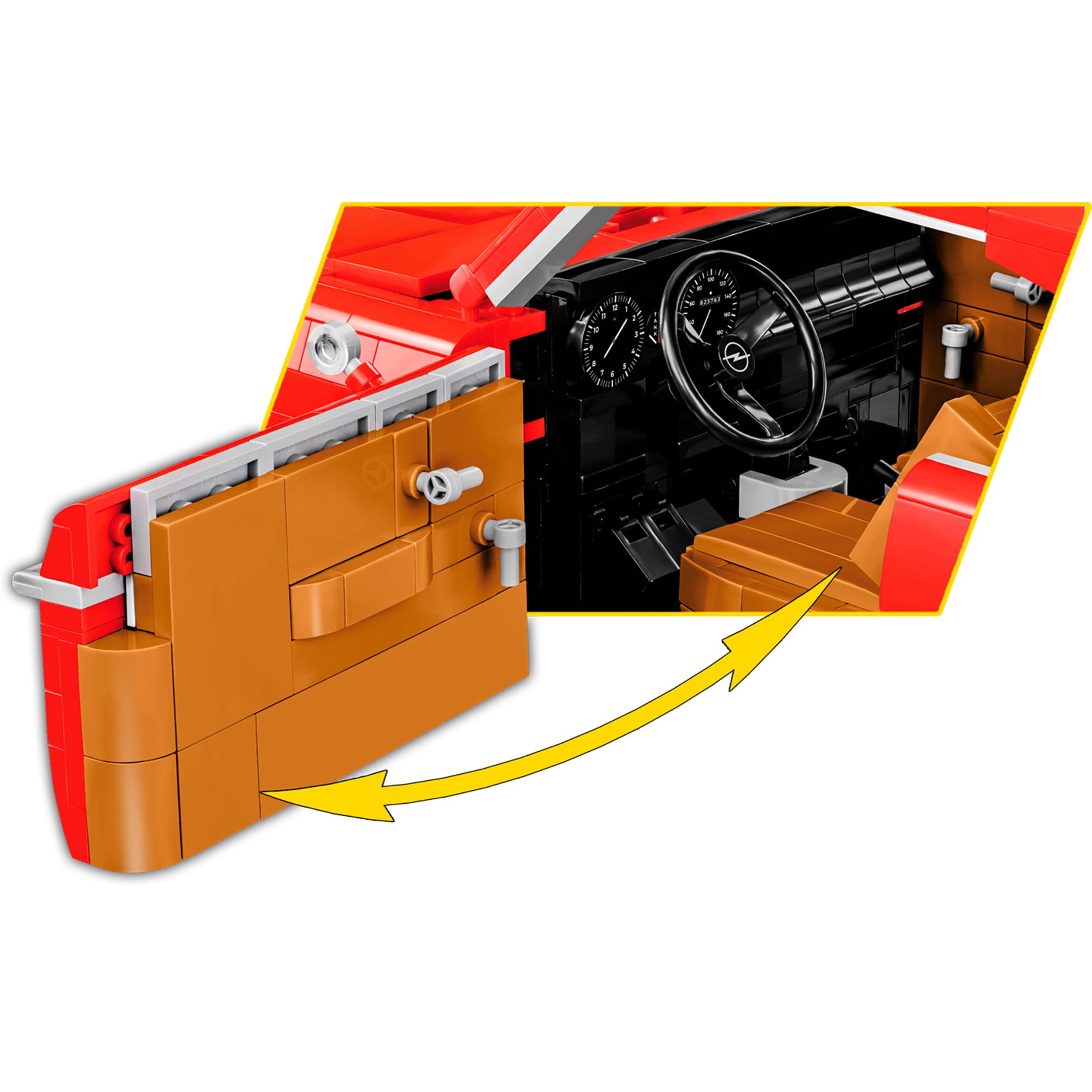 Amazon.com: COBI Opel Rekord C Coupé Vehicle : Toys & Games