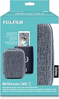 Vista 2 de Fujifilm Funda Instax Mini Link 2 - Tejido Azul Pizarra