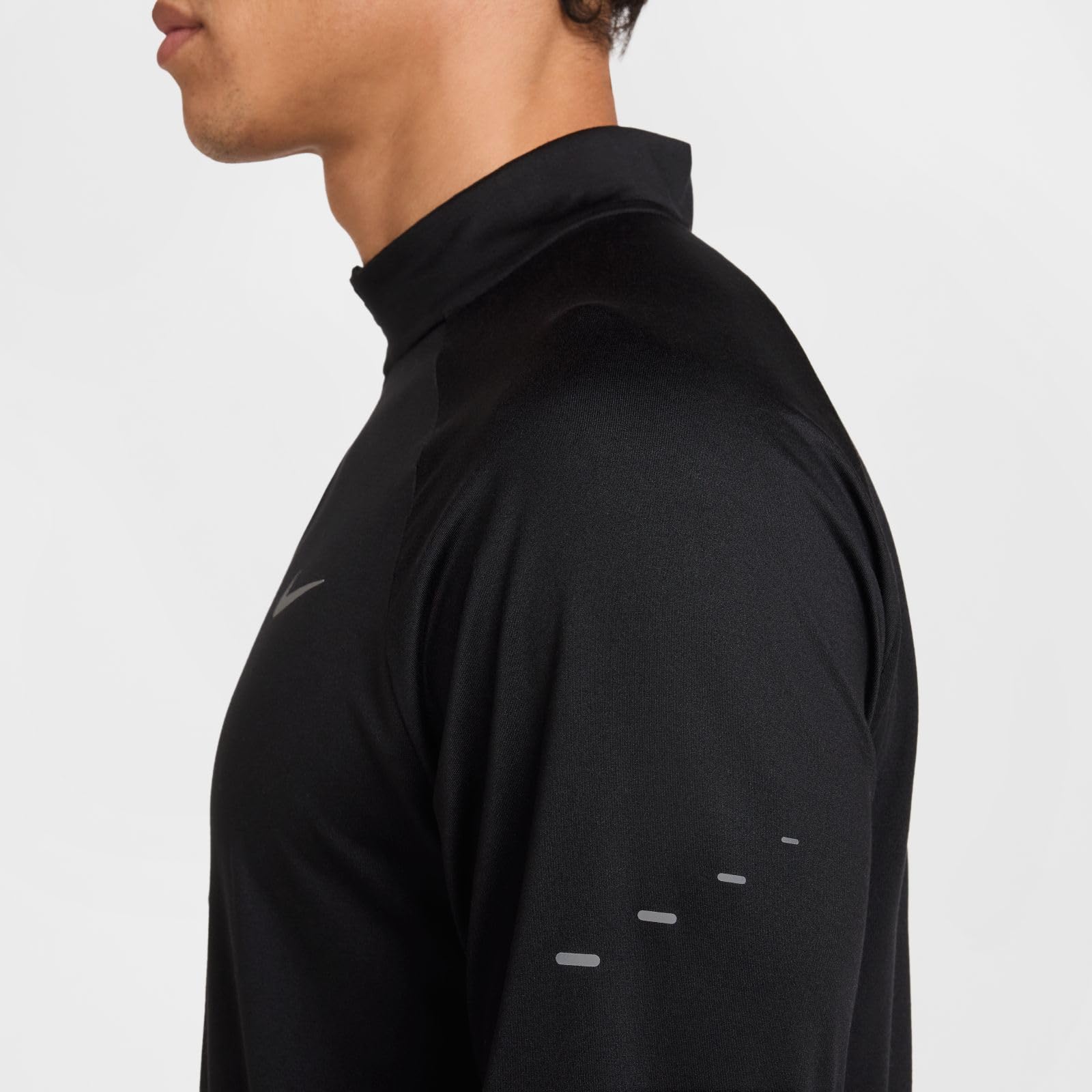 Nike Stride DRI-FIT ハーフジップ S ブラック Nike Stride Men's Dri-FIT 1/4-Zip Running Top. Nike ID