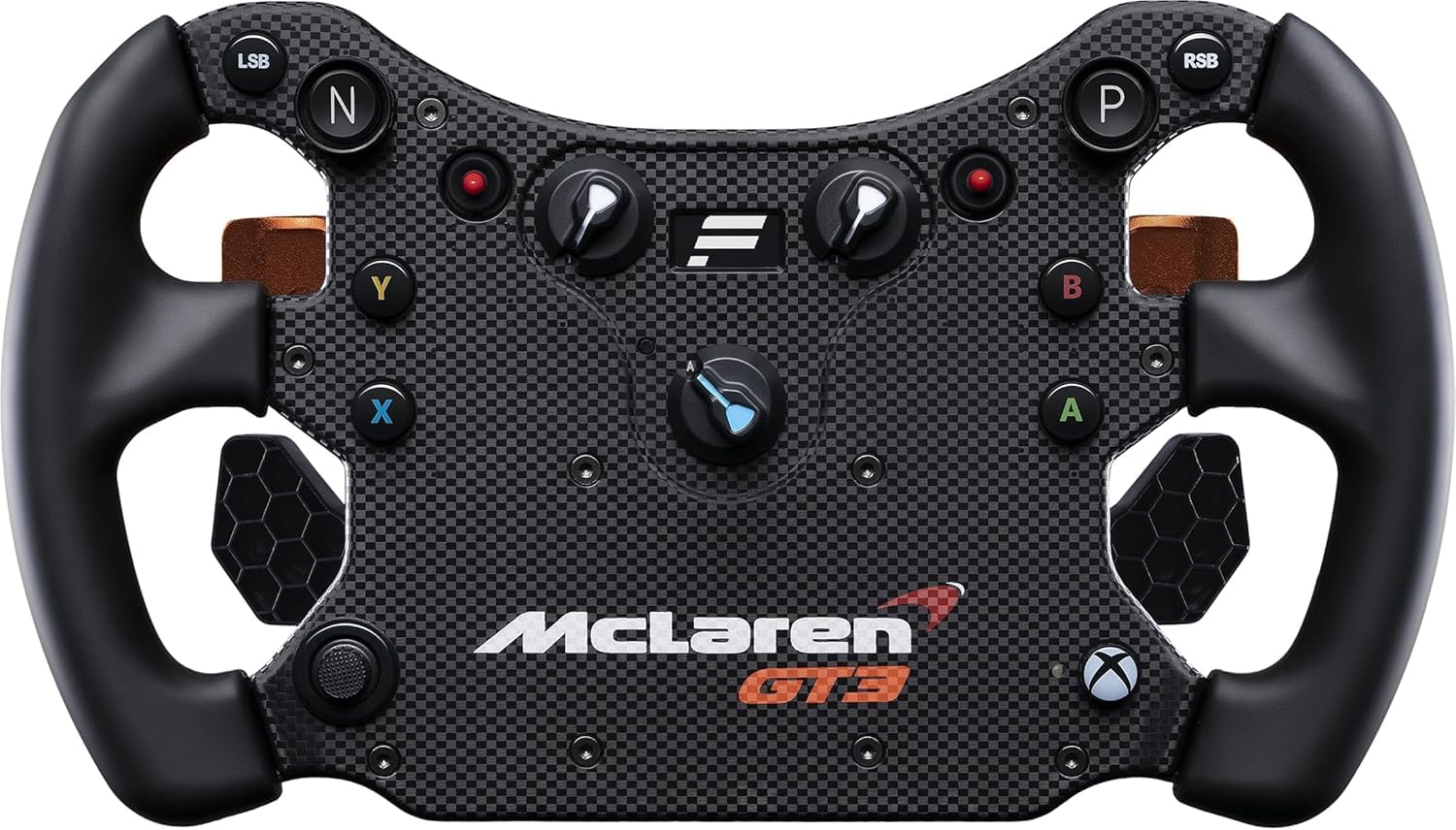 Fanatec CSL Elite McLaren GT3 v2 Volante da Corsa con Licenza Ufficiale Xbox Sim