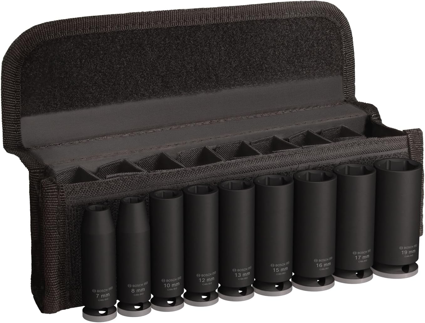Bosch 9 x PRO Impact lokma anahtar seti (69 x 35 mm, profesyonel aksesuar matkap ve tornavida)