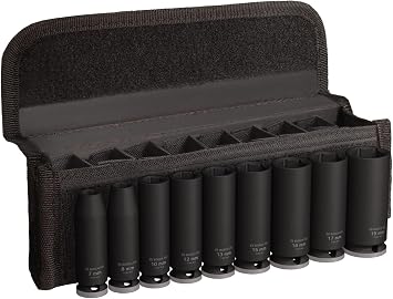 Bosch 9 x PRO Impact lokma anahtar seti (69 x 35 mm, profesyonel aksesuar matkap ve tornavida)