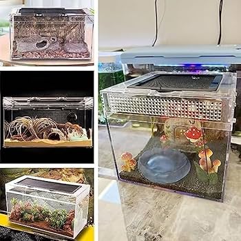 爬虫類ケージ　120×40×40 爬虫類　ペット　飼育 ケージ Amazon | 爬虫類ケージ飼育容器、トカゲケージ、爬虫類ケージ