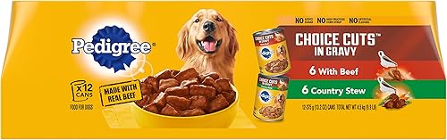 PEDIGREE Elección de cortes en alimentos húmedos enlatados para adultos paquetes variados