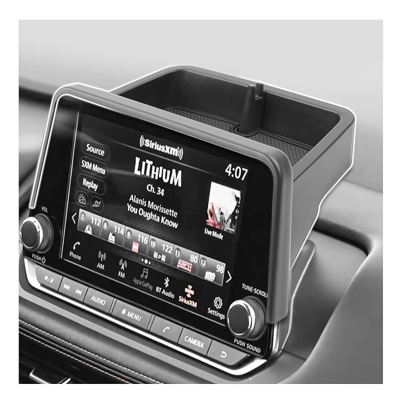 Organizador de painel para Nissan Rogue 2021–2026, bandeja atrás da tela de 20,3 cm (8 pol.), SXCY