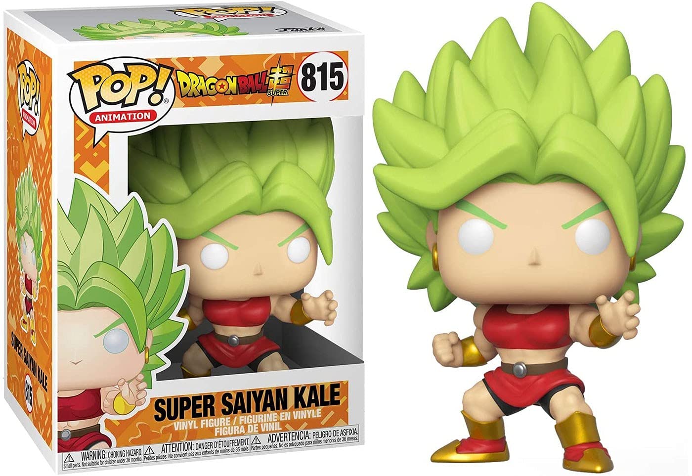Funko Pop! Animation: Dragon Ball - Super Saiyan Kale - Dragon Ball Super - Figura de Vinilo Coleccionable - Idea de Regalo- Mercancia Oficial - Juguetes para Niños y Adultos - Anime Fans