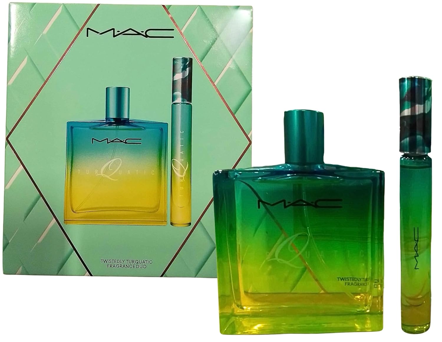 MAC Twistedly Turquatic Fragrance Duo – Eau de Toilette Spray Set 3.2 oz + 0.2 oz - Image 5