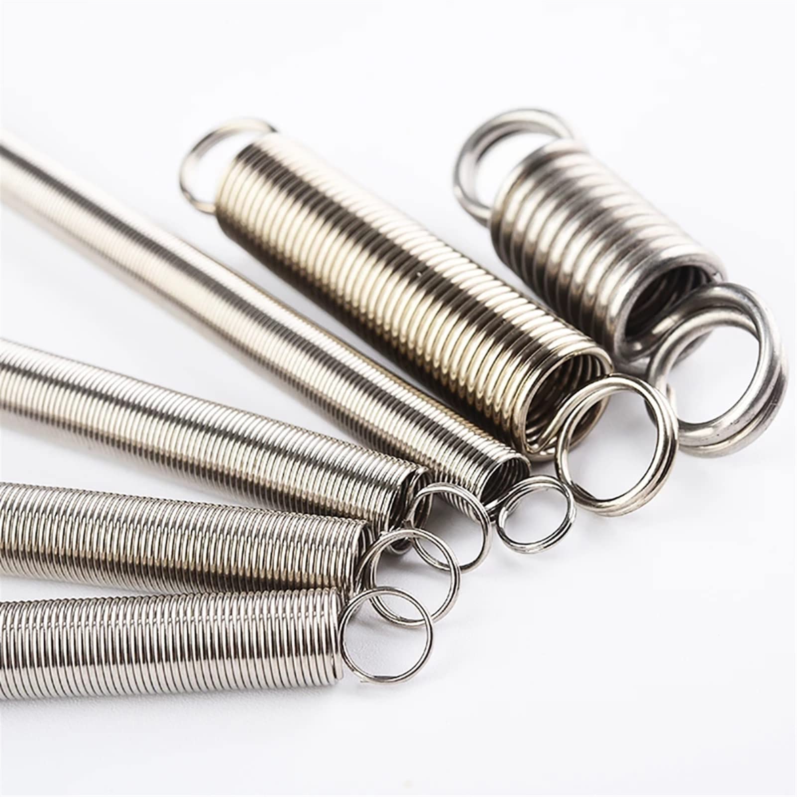 Molle A Compressione Eliche In Acciaio - Filo 0,2mm - OD 1,5-4mm - Lunghezza 5-50mm - Scegli La Tua