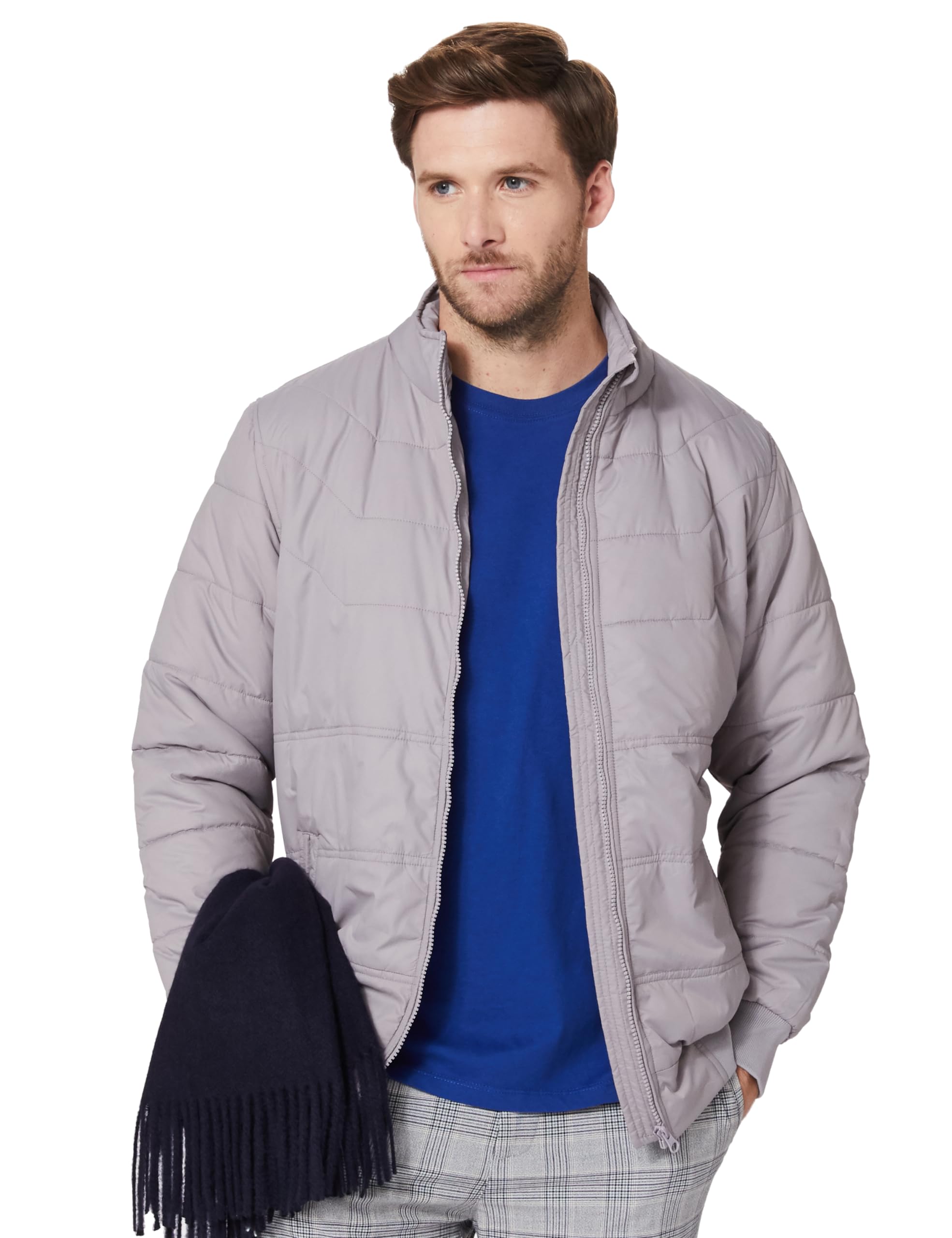 Sponsored Ad - Amazon Brand - Symbol Men's 100% Polyester Regular Jacket