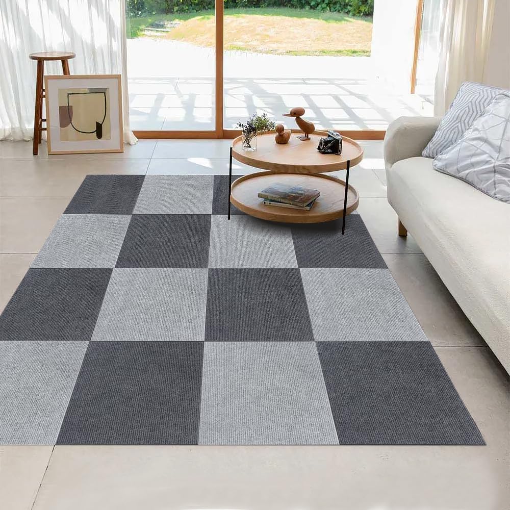 タイルカーペット ジョイントマット 吸着 30×30 120枚 6畳 子供部屋 Amazon.co.jp: QQpony タイルカーペット ジョイントマット 吸着