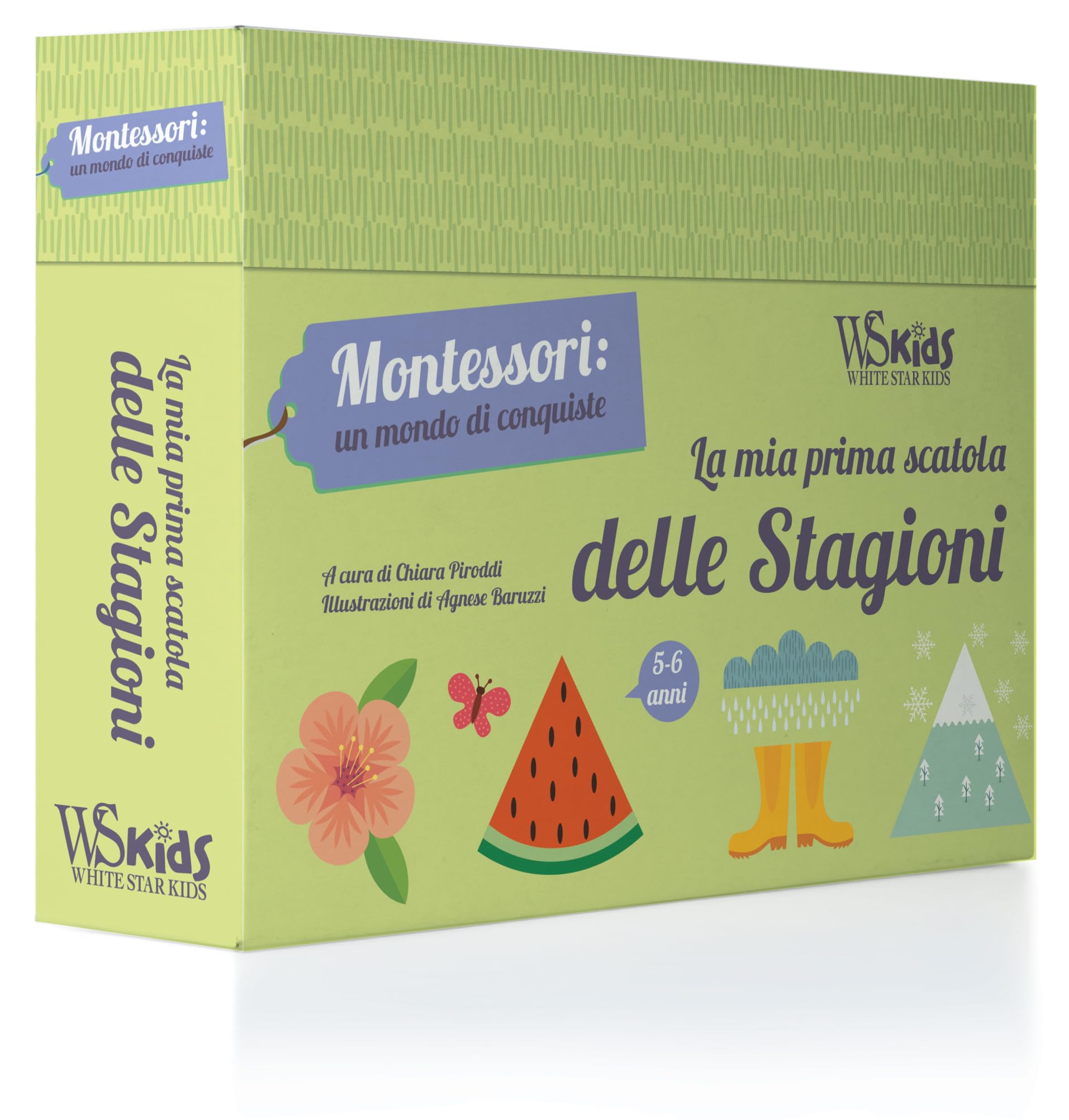 La Mia Prima Scatola Delle Stagioni. Montessori: Un Mondo Di Conquiste. Ediz. A Colori. Con Gadget - 4