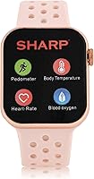 Vista 1 de Sharp - Relojes inteligentes para hombres, relojes inteligentes para mujer, reloj de seguimiento de actividad compatible con Android, iOS, Samsung