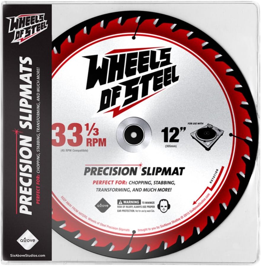 Wheels of Steel - DJ Turntable Slipmats (Pair)