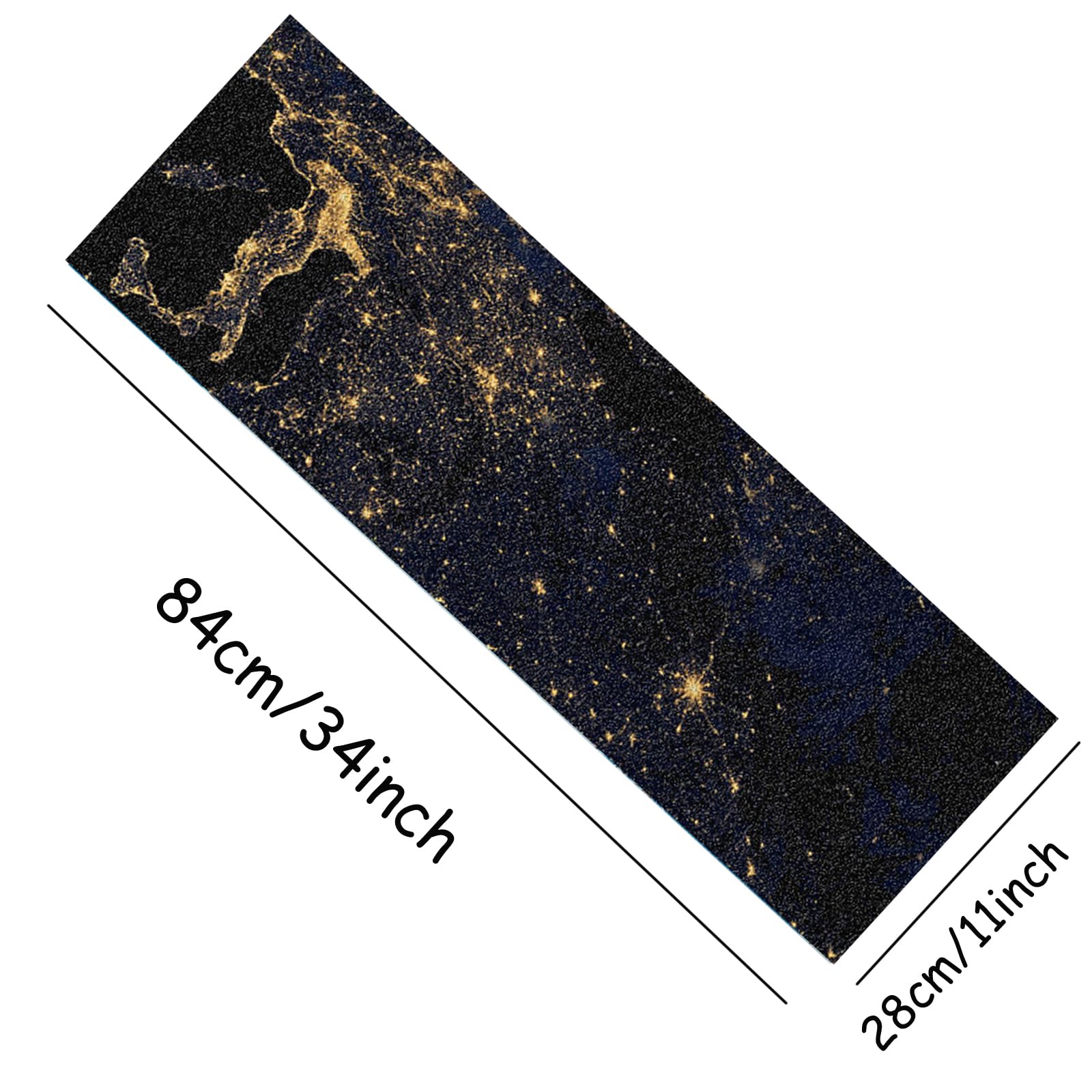 Papel de Lija para Monopatín Antideslizante, Accesorios de Monopatín Earth