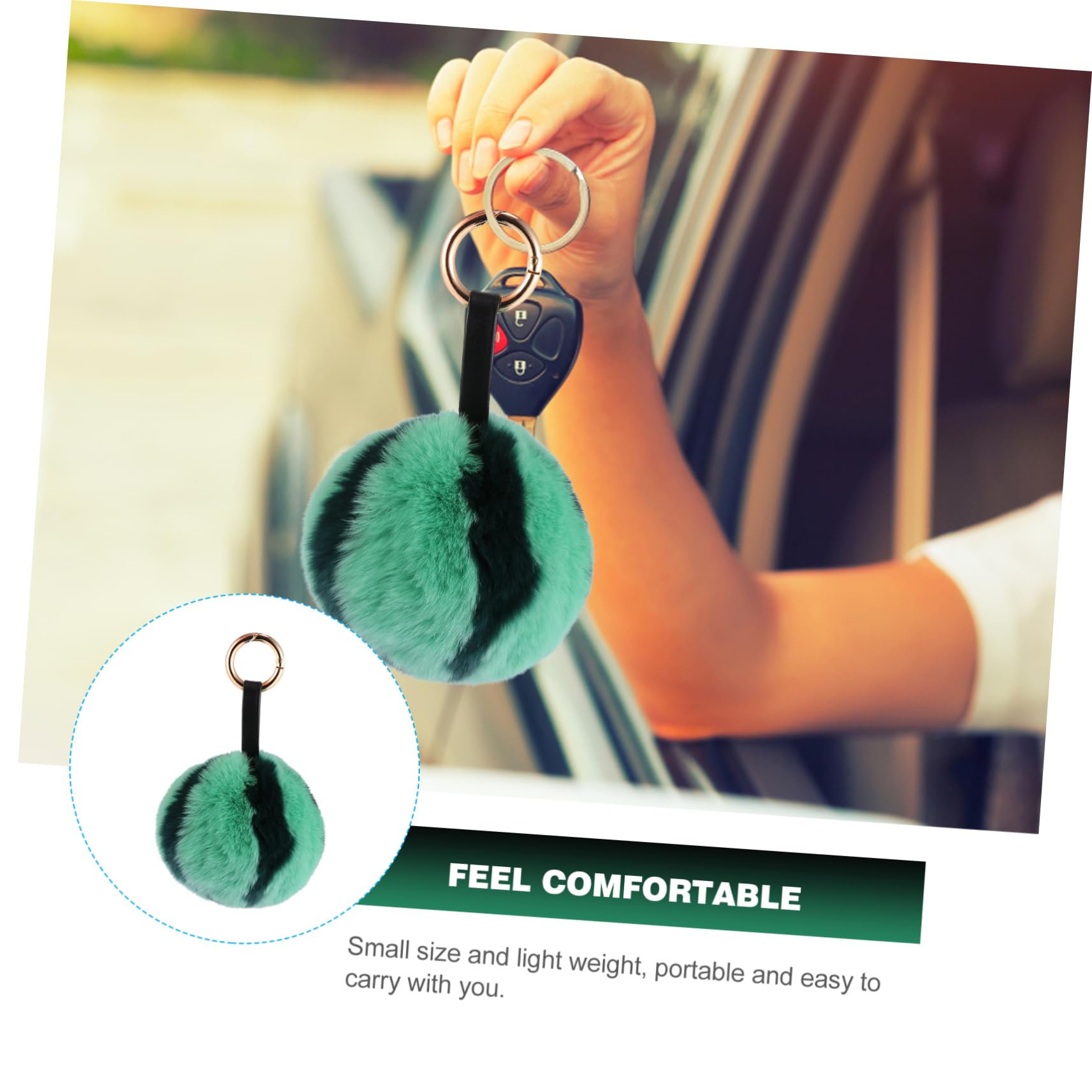 BESPORTBLE Pendiente Decorativo para Llaves Accesorio de Creativo y Práctico y Portátil para Adornar