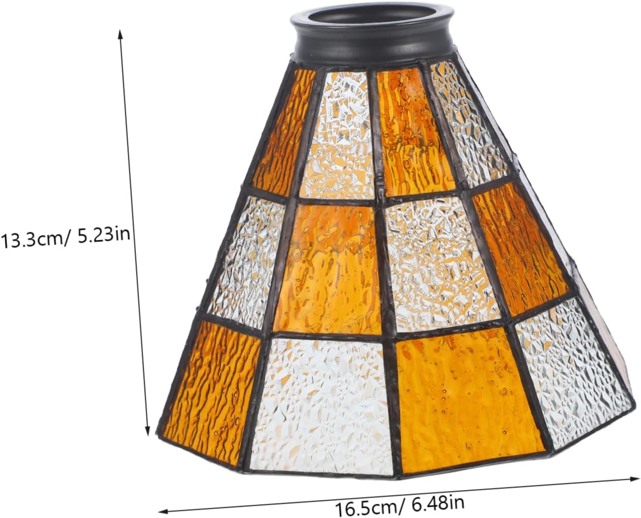 Unique Glass Lamp Shade Replacement for Pendant Ceiling Lamp Warm Lighting Fixture Accessory