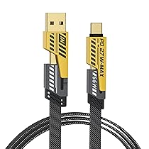 NOHON Multi Cavo di Ricarica 4 in 1：Caricatore USB Ricarica Multiplo Cavetto 1.2M Nylon Intrecciato Universale Filo Cavo Ricarica USB Compatibile con iPhone Samsung Galaxy Huawei Google MacBook iPad