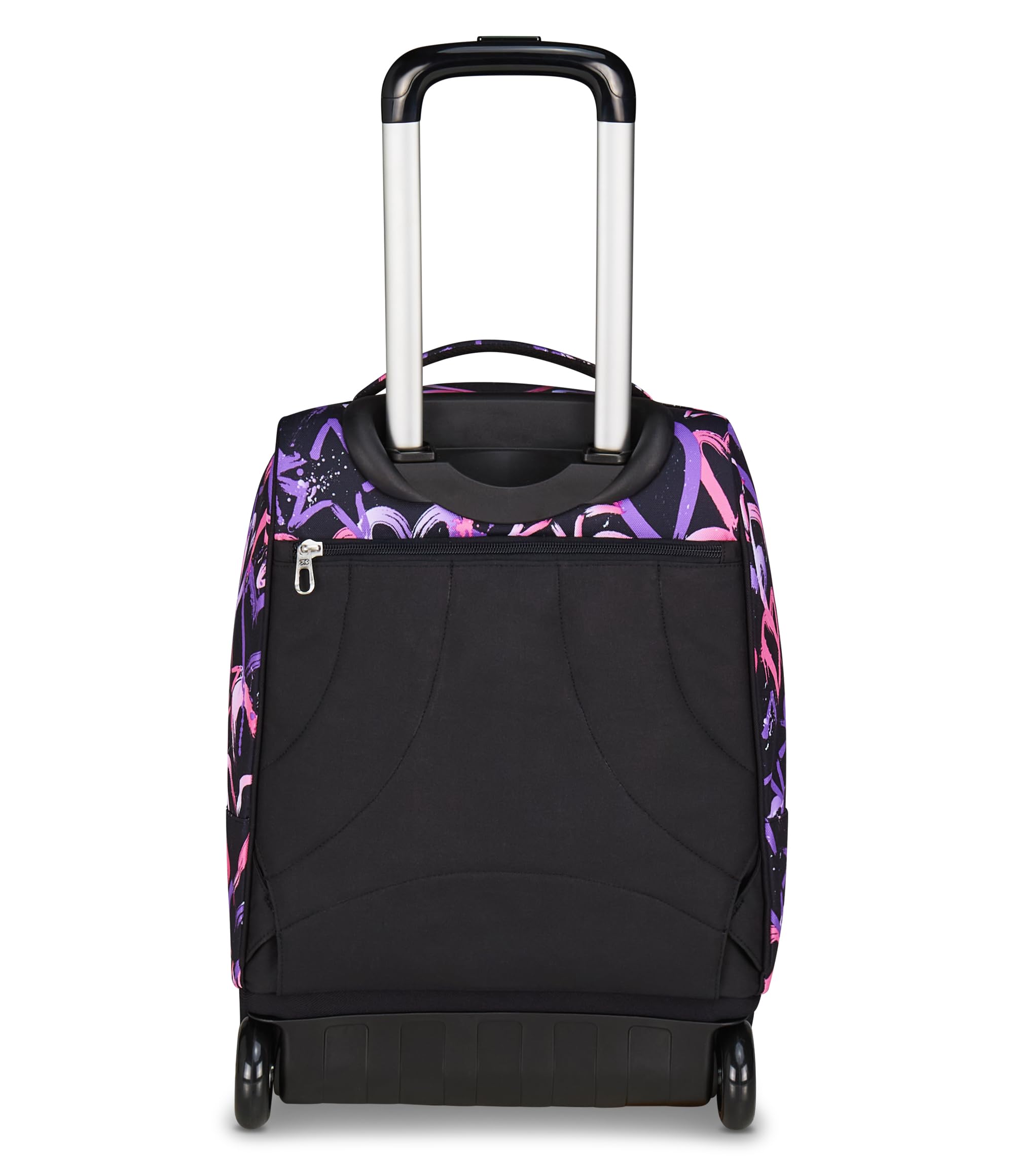 Seven Zaino Trolley, Scuola Elementare, Doppio Uso, Doppio Scomparto, Spallacci a Scomparsa, Bambina, Lovely Elements, rosa