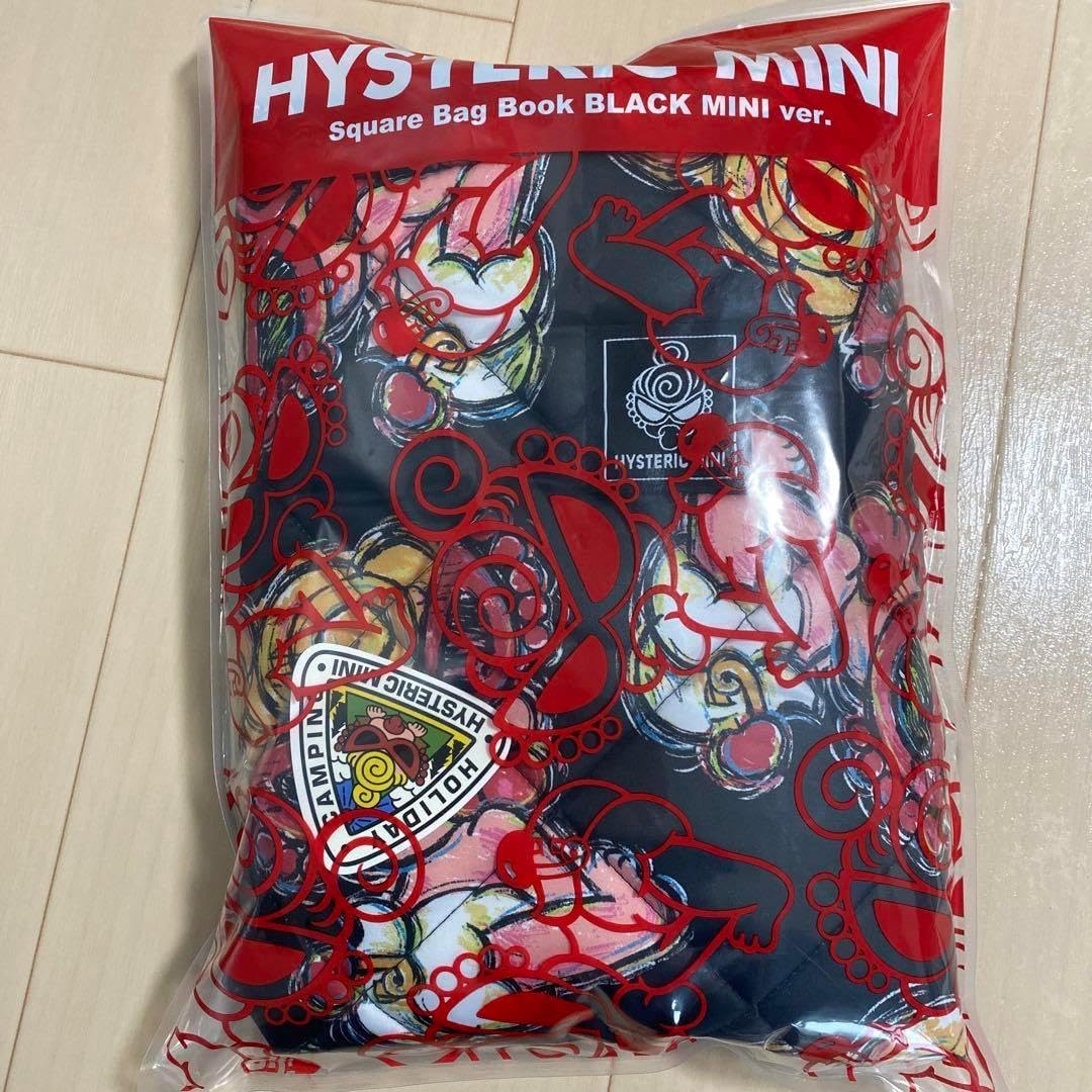 HYSTERIC MINI Square Bag Book camp&black バッグ HYSTERIC MINI