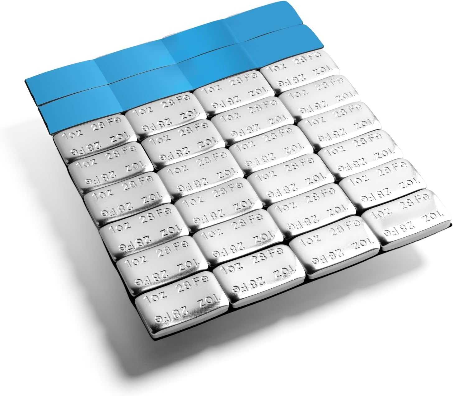 32 PCS 1oz Stick On Wheel Weights for DIY Car Owners & Mechanics