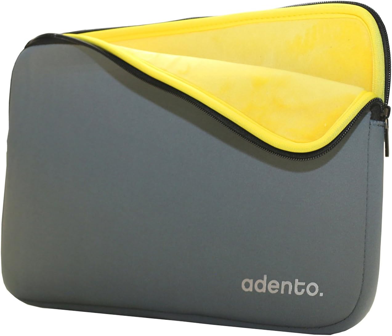 Adento Noaoa PU Leather Case for MacBook Air/Ultrabook 13'' Silver - Yellow