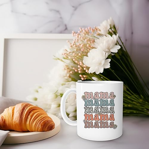 Miniatura 3 de uinwk Taza de café para mamá, taza de café de animadora mamá, regalos para mamá, regalos para mamá, regalos para mamá, taza de café Mom Life, 11