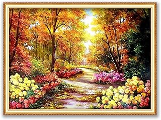 Stamped Cross Stitch Kits Embroidery kit for Beginners Adults Full Range of Embroidery Patterns Starter Kits DIY Printed Cross Stitch Kits Needlepoint Kits 11CT-Mangrove 17.7×24.8 inch